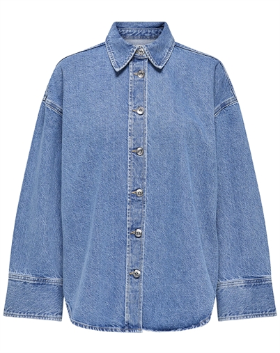 Sophie Oversized Denim Skjorte - Only